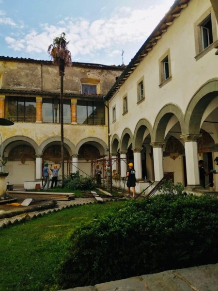 TROMBA D'ARIA - INIZIANO I LAVORI DI MESSA IN SICUREZZA