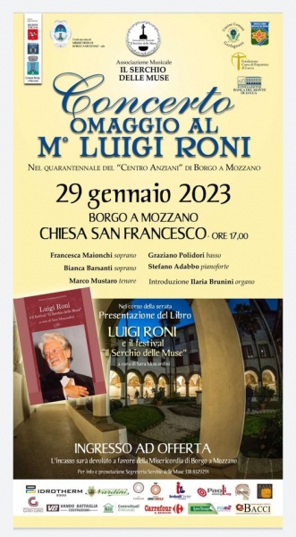40 ANNI APERTURA CENTRO ACCOGLIENZA ANZIANI - 29/1 CONCERTO