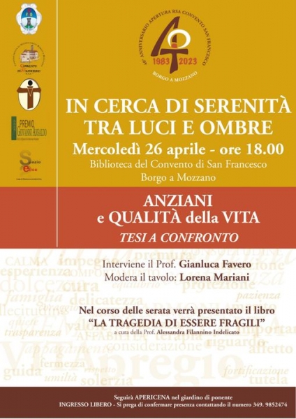 IN CERCA DI SERENITA' TRA LUCI E OMBRE