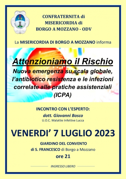 ATTENZIONIAMO IL RISCHIO - INCONTRO CON IL DOTT. GIOVANNI BOSCO
