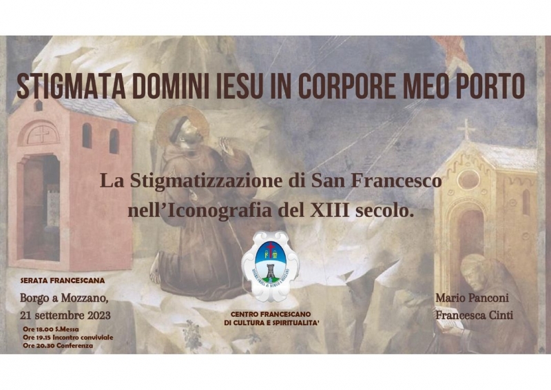 SERATA FRANCESCANA - GIOVEDI' 22 SETTEMBRE
