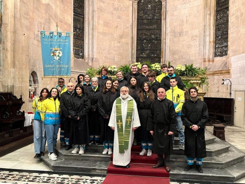 IN CATTEDRALE A LUCCA LA CERIMONIA DELLA VESTIZIONE