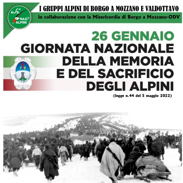 GIORNATA DELLA MEMORIA E DEL SACRIFICIO ALPINO