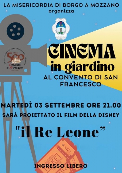 CINEMA IN GIARDINO
