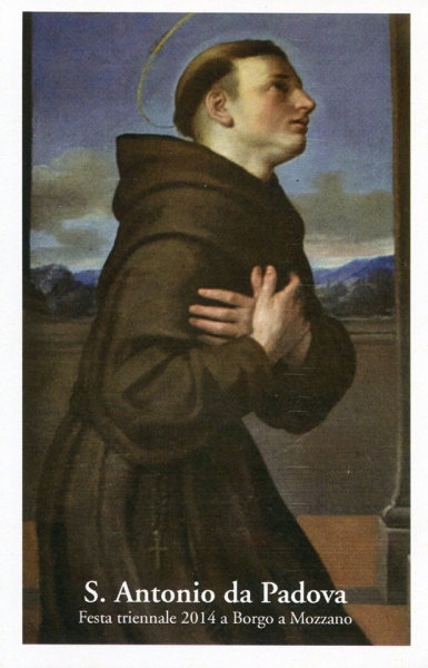 13 GIUGNO - FESTA DI S.ANTONIO DA PADOVA