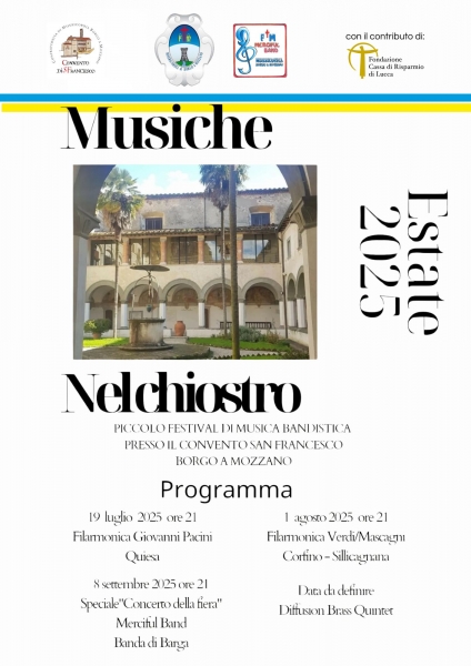 MUSICHE NEL CHIOSTRO DEL CONVENTO DI SAN FRANCESCO