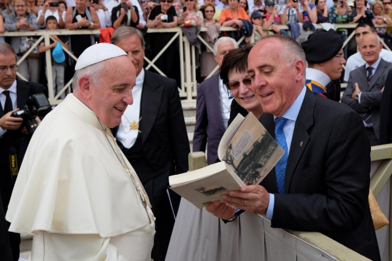 IL NOSTRO GOVERNATORE INCONTRA PAPA FRANCESCO