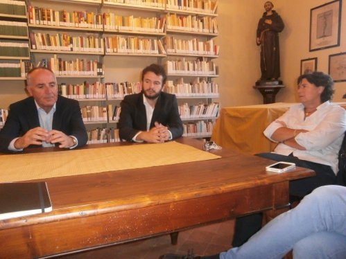 IL VICEPRESIDENTE DELLA REGIONE TOSCANA IN VISITA ALLA MISERICORDIA