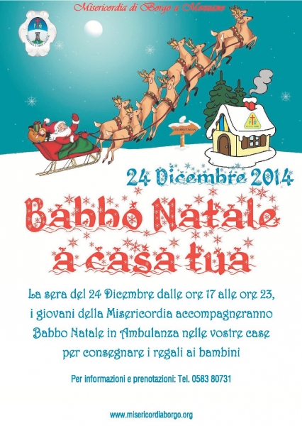 BABBO NATALE A CASA TUA