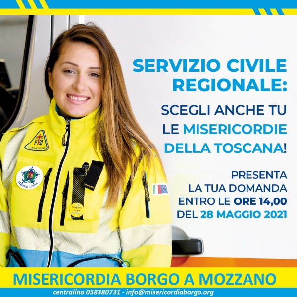 BANDO SERVIZIO CIVILE REGIONALE