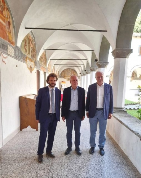 IL PRESIDENTE DELLA REGIONE IN VISITA ALLA RSA CONVENTO SAN FRANCESCO
