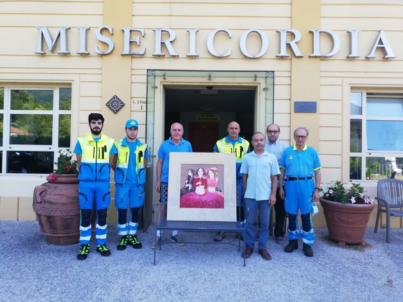 OPERA DI DARIUSH IN DONO ALLA MISERICORDIA