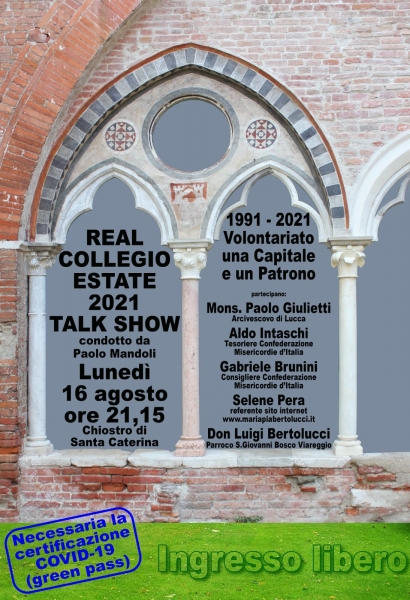 SI PARLA DI VOLONTARIATO AL REAL COLLEGIO