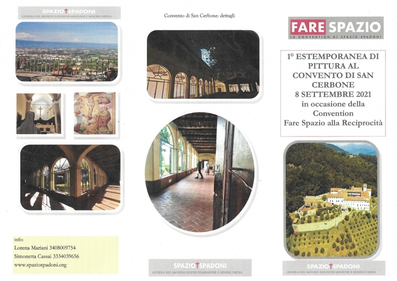 ARTE E RECIPROCITA': ESTEMPORANEA DI PITTURA AL CONVENTO DI SAN CERBONE
