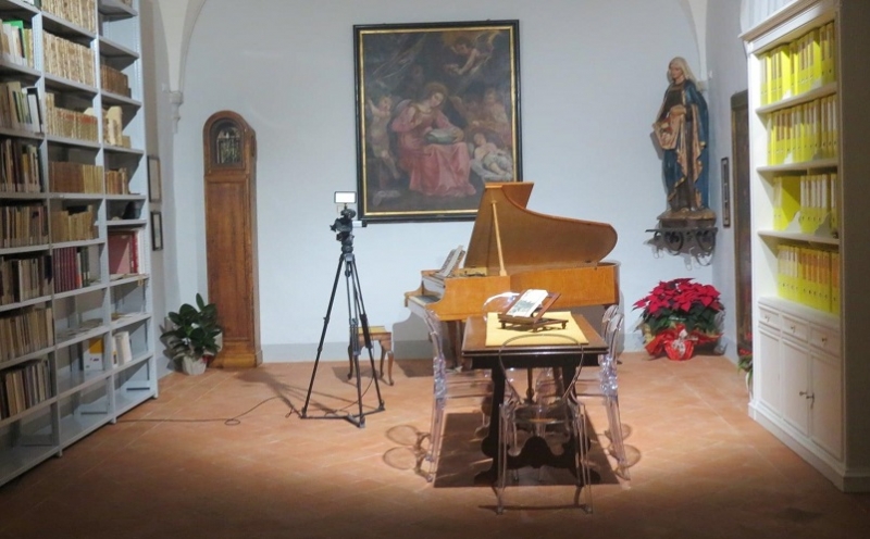 INAUGURATA LA BIBLIOTECA NELLA SALA SANTA ELISABETTA