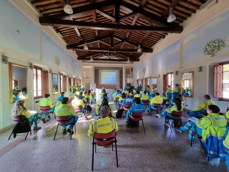 ALLA SALA DELLE FESTE IL CORSO FORMATORI DELLE MISERICORDIE