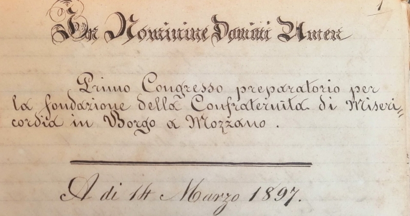 125 ANNI DELLA NOSTRA MISERICORDIA